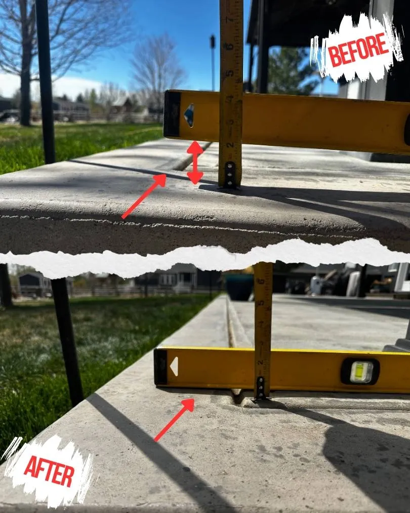 Concrete Slab Leveling in Northern Colorado