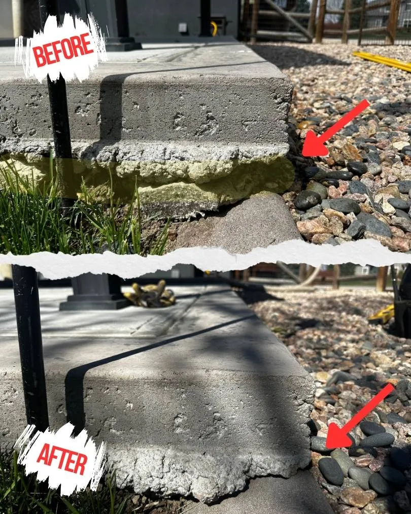 Porch Leveling in Northern Colorado