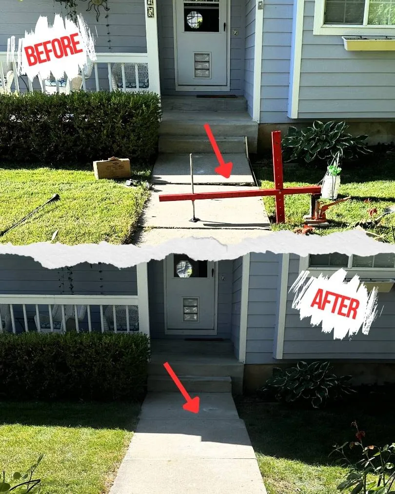 Sidewalk Leveling in Northern Colorado