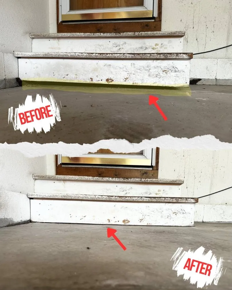 Steps Leveling in Northern Colorado