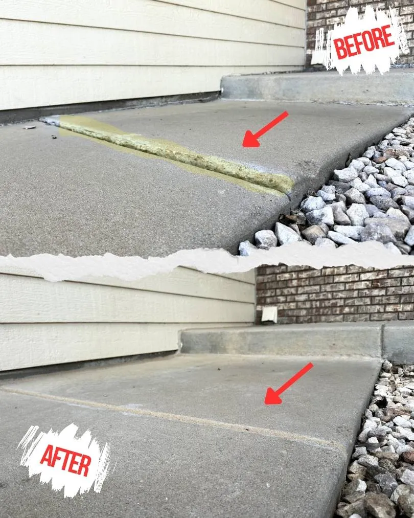 Walkways Leveling in Northern Colorado